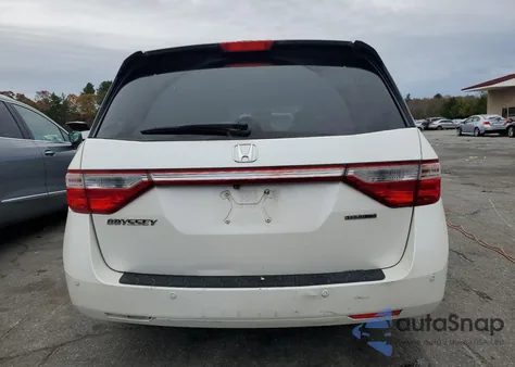 2013 Honda Odyssey Touring from USA, damaged, VIN 5FNRL5H97DB074828